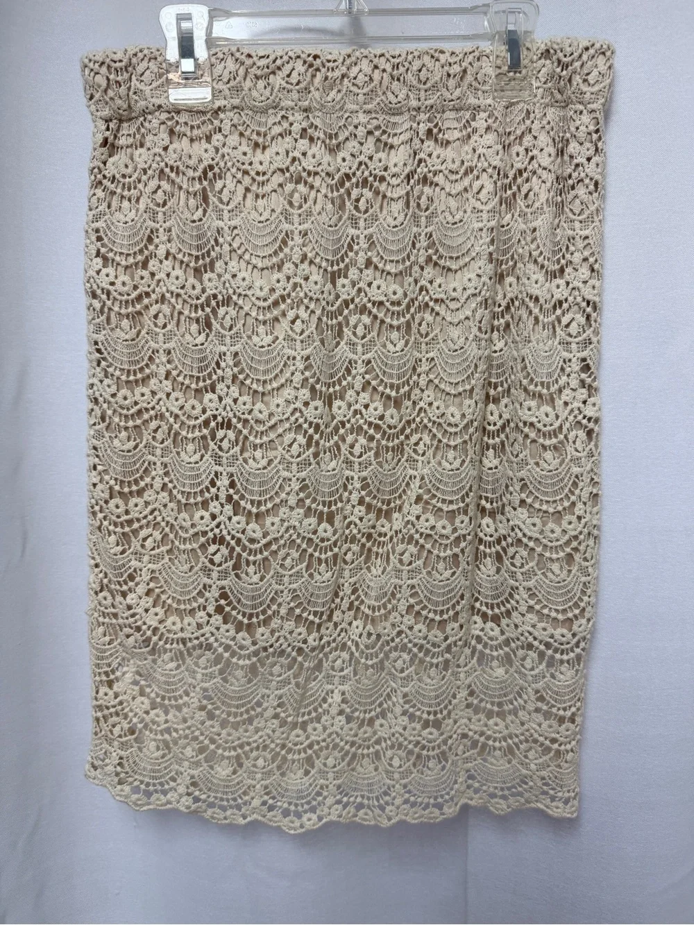 Knee Length Lace Skirt - Picture 6 of 6